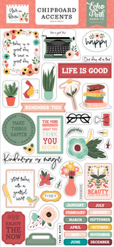 Year In Review 6x13 Chipboard Accents