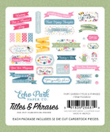 Fairy Garden Title & Phrases