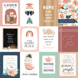 At Home: 3x4 Journaling Cards 12x12 Patterned Paper At Home: 3x4 Journaling Cards 12x12 Patterned Paper
