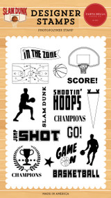 Slam Dunk: Shooting Hoops Stamp Set