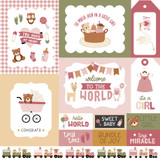 Special Delivery Baby Girl: Multi Journaling Cards 12x12 Patterned Paper