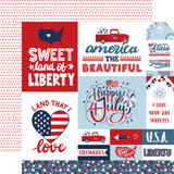 Stars And Stripes Forever: Multi Journaling Cards