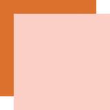 Sunflower Summer: Lt. Pink / Orange 12x12 Coordinating Solid Paper