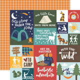 Into The Wild: Multi Journaling Cards 12x12 Patterned Paper