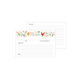 Homemade Recipe Cards
