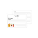 Sunflower Summer Recipe Cards