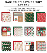 Baking Spirits Bright 6x6 Paper Pad