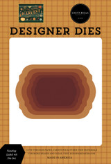 Harvest: Nesting Label #8 Large Die Set