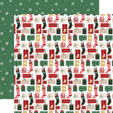 Nutcracker Christmas: Presents And Stockings 12x12 Patterned Paper