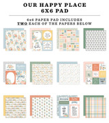 Our Happy Place 6x6 Paper Pad