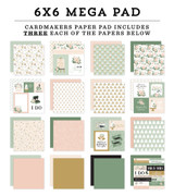 Marry Me Cardmakers 6X6 Mega Pad