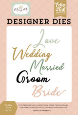 Marry Me: Wedding Word Large Die Set