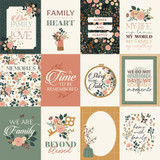 Family: 3x4 Journaling Cards  12x12 Patterned Paper