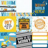 Little Builder: 4x4 Journaling Cards 12x12 Patterned Paper