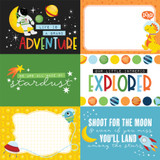 Blast Off: 6x4 Journaling Cards 12x12 Patterned Paper