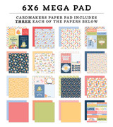 Blossoms And Bees Cardmakers 6X6 Mega Pad