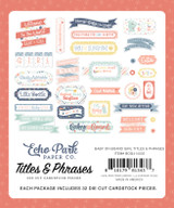 Baby On Board - Girl Titles & Phrases