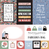 Fashion: Multi Journaling Cards 12x12 Patterned Paper