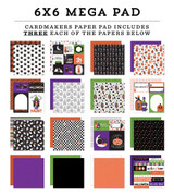 Ghosts And Goblins Cardmakers 6X6 Mega Pad