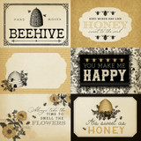 Honey Bee: 6x4 Journaling Cards 12x12 Patterned Paper Honey Bee: 6x4 Journaling Cards 12x12 Patterned Paper