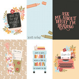 Bookish: 4x6 Journaling Cards 12x12 Patterned Paper