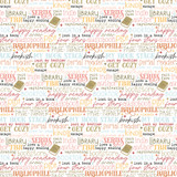 Bookish: 4x4 Journaling Cards 12x12 Patterned Paper