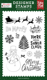 Christmas Express: Here Comes Santa Claus Stamp Set