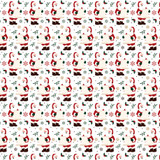 Santa Claus: Checking It Twice 12x12 Patterned Paper