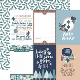 Snow Day: 4x6 Journaling Cards 12x12 Patterned Paper