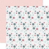 Winter Fun: Winter Is Coming Snowflakes 12x12 Patterned Paper