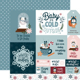 Winter Fun: Multi Journaling Cards 12x12 Patterned Paper