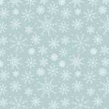 Winter Fun: Winter Scenery Snowflakes 12x12 Patterned Paper