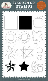 Americana: Build A Fall Quilt Stamp Set