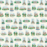 New York City: Must See City Stops 12x12 Patterned Paper