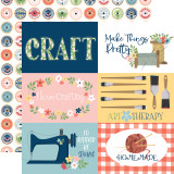Craft and Create: 6x4 Journaling Cards 12x12 Patterned Paper