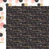 Wedding: Together 12x12 Patterned Paper