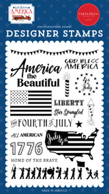 God Bless America Stamp Set