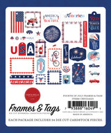 Fourth Of July Frames & Tags