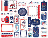 Fourth Of July Frames & Tags