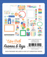 Make A Wish Birthday Boy Frames & Tags
