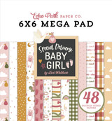 Special Delivery Baby Girl Cardmakers 6X6 Mega Pad