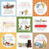 Winnie The Pooh: 4x4 Journaling Cards