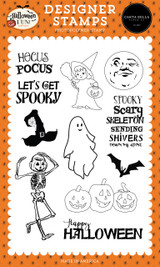 Halloween Fun: Spooky Scary Stamp Set