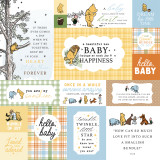 Winnie The Pooh Baby: Multi Journaling Cards 12x12 Patterned Paper
