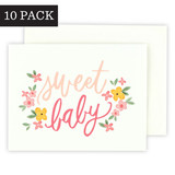 Sweet Baby Greeting Card - 10 Pack
