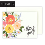 Thank You Greeting Card - 10 Pack