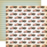 Cowgirl: Prairie Rose Truck 12x12 Patterned Paper Cowgirl: Prairie Rose Truck 12x12 Patterned Paper