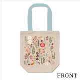 Pressed Floral Tote Bag