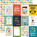 Field Trip: 3x4 Journaling Cards 12x12 Patterned Paper