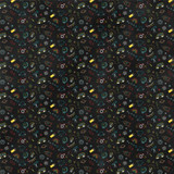 Field Trip: Neon Chalkboard Doodles 12x12 Patterned Paper